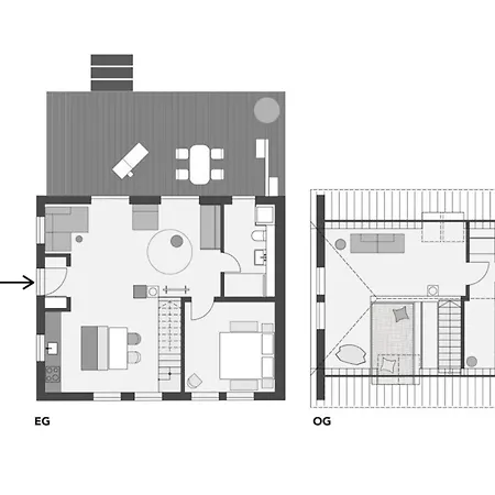 Westertilli 20 - Eckhuus - Lichtdurchflutete Architektenwohnung Im Nordischen Langhaus *